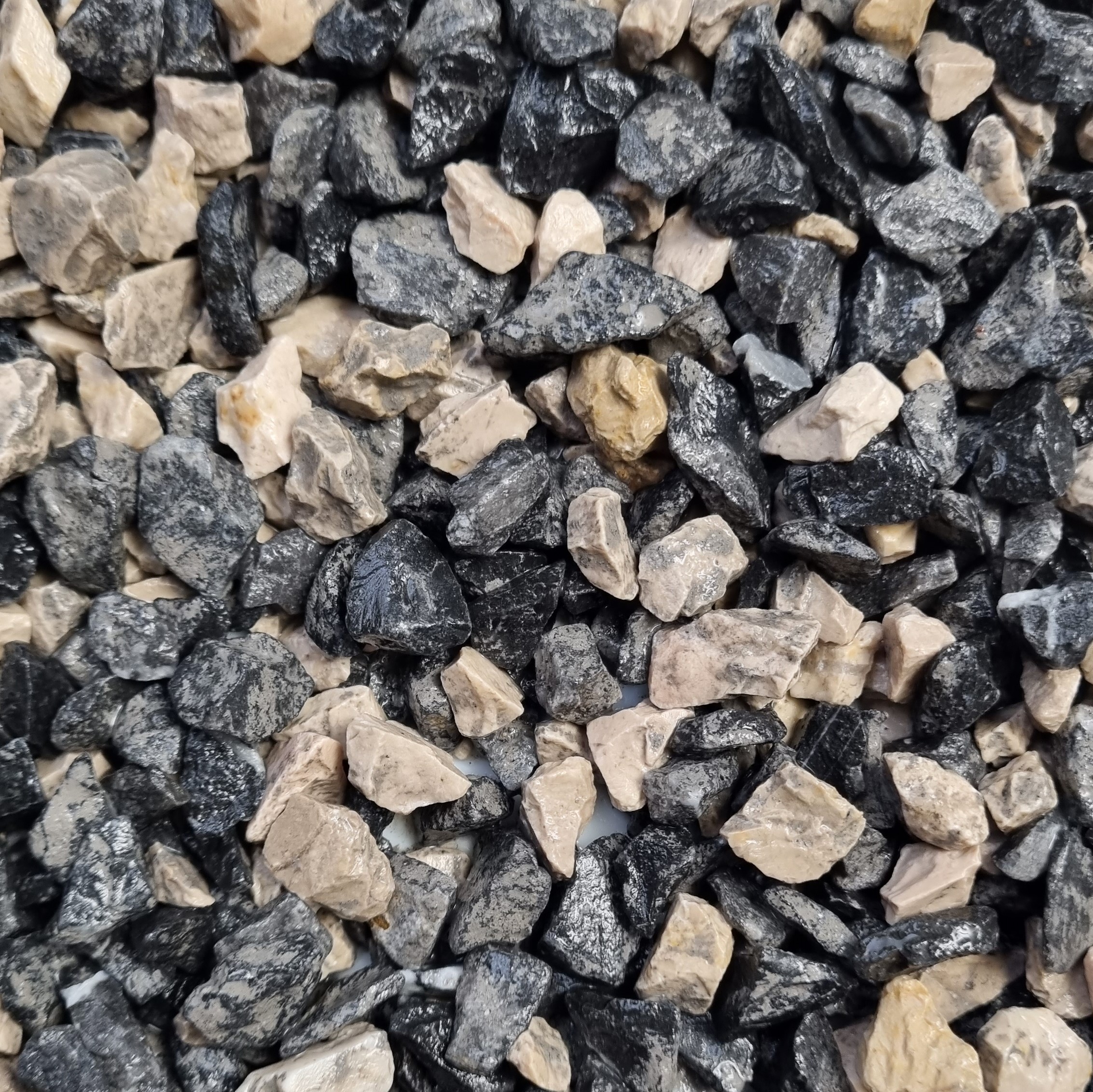 Stone bicolor noir et blanc - terval